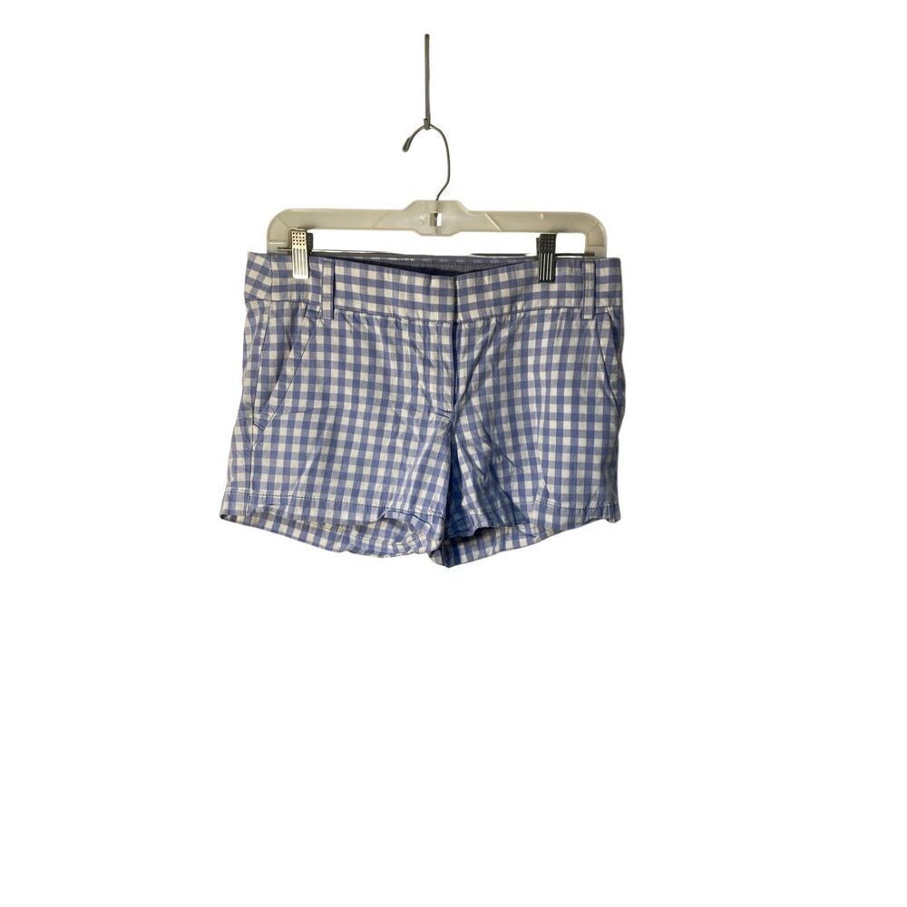 J.Crew women’s gingham plaid classic preppy shorts 6